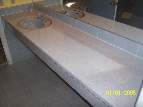 refinished counter top